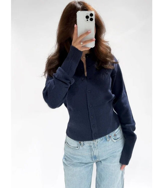 Zoey cardigan navy