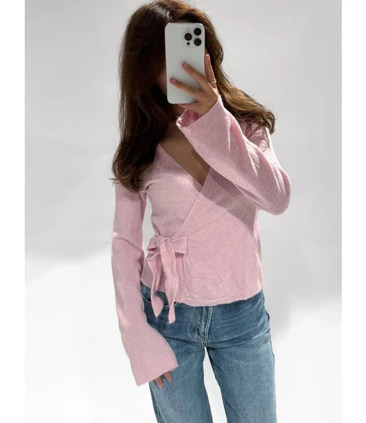 Elena top baby pink